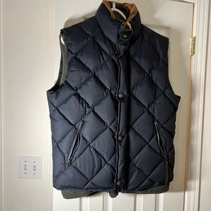 Brooks brothers puff vest